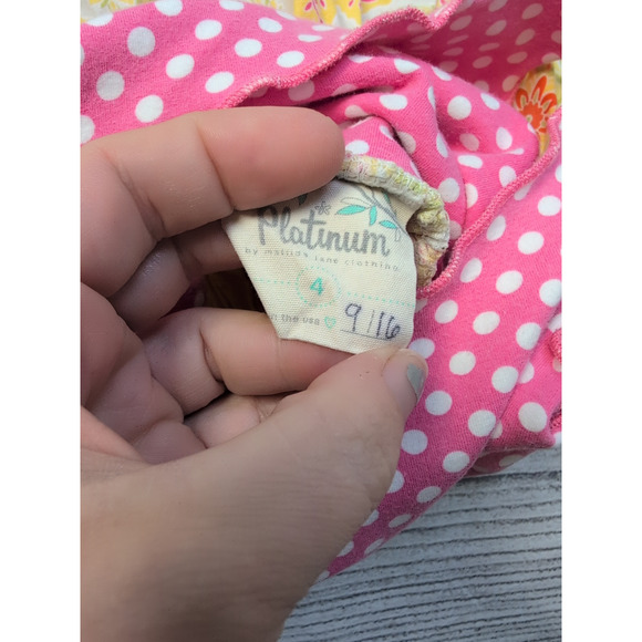 4 Matilda Jane Platinum Floral Skirt Sara Dress - Picture 5 of 6